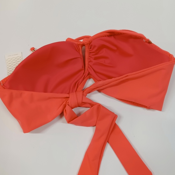 NEW Eberjey Amala Cactus Crush Bandeau Bikini Top Size Medium - Picture 4 of 8